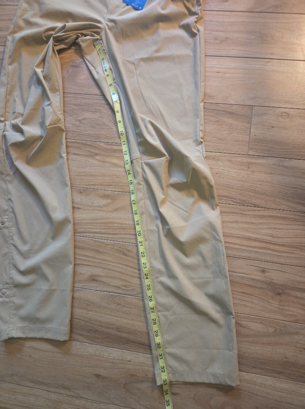 Columbia Women’s Leslie Falls Pants Size 8 Long Hiking Trail Outdoor NWT - Picture 10 of 11